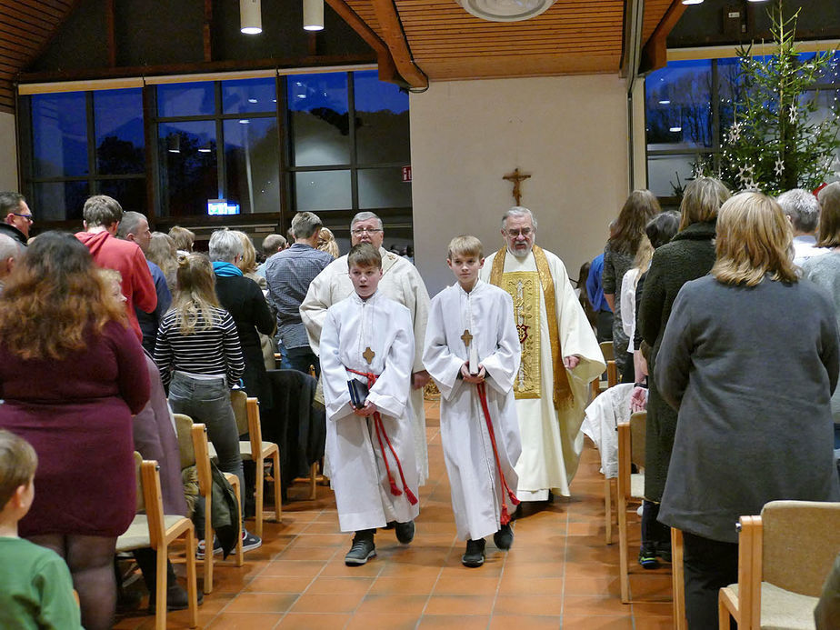 Kinderchristmette mit Krippenspiel (Foto: Karl-Franz Thiede)